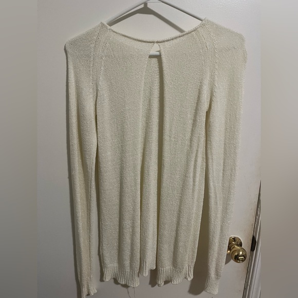 Cozy Knit Open Back Sweater - Picture 2 of 2